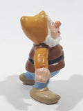 Applause Disney Snow White and the Seven Dwarfs Happy 2" Tall PVC Toy Figure