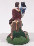 Classics The Disney Store Snow White and the Seven Dwarfs Prince Charming Holding Snow White 4" Tall PVC Toy Figure