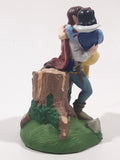 Classics The Disney Store Snow White and the Seven Dwarfs Prince Charming Holding Snow White 4" Tall PVC Toy Figure