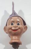 Antique 1930s Reliable Toys Disney Snow White And The Seven Dwarfs Dopey Style 3 3/4" Rubber Toy Doll Head