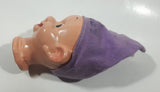 Antique 1930s Reliable Toys Disney Snow White And The Seven Dwarfs Dopey Style 3 3/4" Rubber Toy Doll Head and Shirt