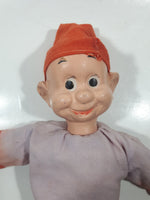 Antique 1930s Reliable Toys Disney Snow White And The Seven Dwarfs Dopey Style 11" Rubber and Fabric Toy Doll