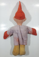 Antique 1930s Reliable Toys Disney Snow White And The Seven Dwarfs Dopey Style 11" Rubber and Fabric Toy Doll