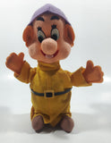 Vintage Walt Disney Snow White And The Seven Dwarfs Dopey Style 7 1/4" Rubber and Fabric Toy Doll