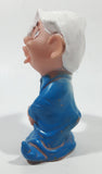 Vintage 1960s Famosa Ferrario Dopey Dwarf 5" Tall Rubber Toy Figure Made in Hong Kong