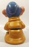 Vintage Walt Disney Productions Snow White and The Seven Dwarfs Dopey 7 1/2" Tall Rubber Toy Figure