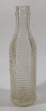 Antique 1921 Orange Crush 6 Fl oz 7 3/4" Tall Embossed Clear Glass Beehive Style Bottle