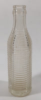 Antique 1921 Orange Crush 6 Fl oz 7 3/4" Tall Embossed Clear Glass Beehive Style Bottle