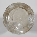 Antique 1921 Orange Crush 6 Fl oz 7 3/4" Tall Embossed Clear Glass Beehive Style Bottle
