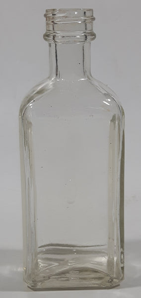 Antique The Singer Manfg Co Sewing Machine Oil 5 1/8" Tall Embossed Lettering Glass Bottle