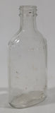 Antique K&O Co 3 Fluid Oz Glyco-Thymoline 4 3/4" Tall Embossed Lettering Glass Mouth Wash Bottle