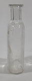 Antique Blanchard & Co Victoria, B.C. 4 3/4" Tall Embossed Lettering Glass Bottle