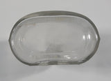 Antique Blanchard & Co Victoria, B.C. 4 3/4" Tall Embossed Lettering Glass Bottle