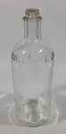 Antique W. F. Young Inc. Montreal Canada Absorbine Jr. 12 Fl Ounces Liniment 7 3/8" Tall Embossed Lettering Glass Bottle