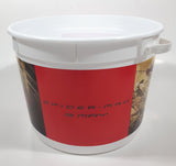 2002 Berry Plastics Columbia Pictures Marvel Spider-Man Movie Theater Release May 3 8" Popcorn Pail Bucket