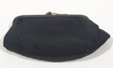 Vintage Black Snap Clasp Clutch Change Purse