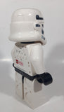 2013 Lego LucasFilm Star Wars Stormtrooper Character 9 1/4" Tall Plastic Digital Alarm Clock