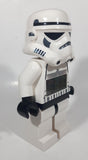 2013 Lego LucasFilm Star Wars Stormtrooper Character 9 1/4" Tall Plastic Digital Alarm Clock