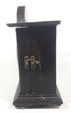Vintage Wood Cased 9" Tall Battery Operated Clock