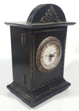 Vintage Wood Cased 9" Tall Battery Operated Clock