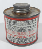 Vintage Union Rubber & Asbestos Co. Trenton N.J. White Rubber Best-Test Paper Cement 8 Fl Oz Metal Canister