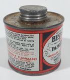 Vintage Union Rubber & Asbestos Co. Trenton N.J. White Rubber Best-Test Paper Cement 8 Fl Oz Metal Canister