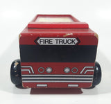 Rare 1993 Children At The Heart My Little Red Fire Truck Magical Musical Journey 7 1/4" Long Wood Toy Car Vehicle with 3 Audio Cassettes