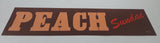 Vintage Peach Sundae Store Window Advertisement