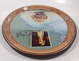 Vintage 1978 Coca Cola Captain James Cook Bicentennial 1778-1978 Oval 10 1/2" x 12 3/4" Metal Beverage Serving Tray