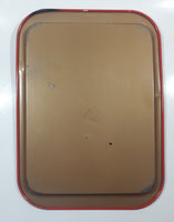 Vintage 1971 Coca-Cola "Drink" "Delicious" Hamilton King 1909 Pinup Girl Red Metal Beverage Serving Tray Coke Cola Soda Pop Collectible