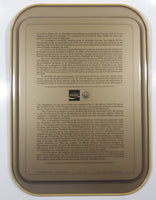 Vintage 1976 Coca-Cola Montreal Olympic Games 10 3/4" x 14 3/4" Metal Beverage Serving Tray