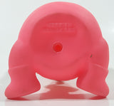 Vintage 1968 Iwai Hot Pink Sitting Baby Doll 6" Tall Rubber Toy Figure Made in Hong Kong