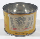 Vintage 1970s Standard Brands Canada Fleischmann's Fast Rising Active Dry Yeast 4 Oz 2" Tall Tin Metal Can