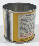 Vintage 1970s Standard Brands Canada Fleischmann's Fast Rising Active Dry Yeast 4 Oz 2 1/2" Tall Tin Metal Can