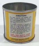 Vintage 1970s Standard Brands Canada Fleischmann's Fast Rising Active Dry Yeast 4 Oz 2 1/2" Tall Tin Metal Can