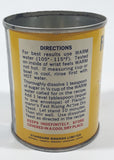 Vintage 1970s Standard Brands Canada Fleischmann's Fast Rising Active Dry Yeast 8 Oz 3 1/2" Tall Tin Metal Can