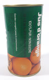 Vintage Old South Golden Select Frozen Orange Juice Can 4 3/4" Tall Metal and Cardboard Coin Bank