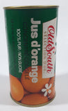 Vintage Old South Golden Select Frozen Orange Juice Can 4 3/4" Tall Metal and Cardboard Coin Bank