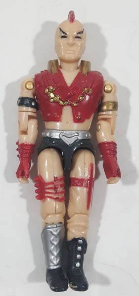 1986 Lanard Whispering Willie with Red Mohawk 4" Tall Toy Figure