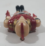 1986 Lanard Whispering Willie with Red Mohawk 4" Tall Toy Figure