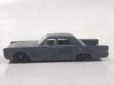 Vintage 1970s Lesney Matchbox Series No. 31 Lincoln Continental Green Blue Die Cast Toy Car Vehicle