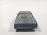 Vintage 1970s Lesney Matchbox Series No. 31 Lincoln Continental Green Blue Die Cast Toy Car Vehicle
