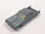 Vintage 1970s Lesney Matchbox Series No. 31 Lincoln Continental Green Blue Die Cast Toy Car Vehicle