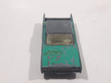 Vintage 1970s Lesney Matchbox Series No. 31 Lincoln Continental Green Blue Die Cast Toy Car Vehicle