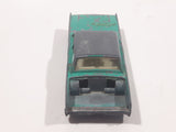 Vintage 1970s Lesney Matchbox Series No. 31 Lincoln Continental Green Blue Die Cast Toy Car Vehicle