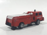 Maisto Denver Pumper Truck Red Fire Engine Die Cast Toy Car Emergency Rescue Vehicle