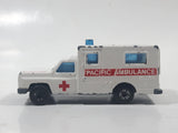 Vintage 1982 Lesney Matchbox Superfast No. 41 Code Red Pacific Ambulance White Die Cast Toy Car Vehicle