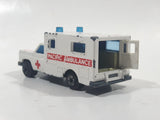 Vintage 1982 Lesney Matchbox Superfast No. 41 Code Red Pacific Ambulance White Die Cast Toy Car Vehicle