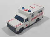 Vintage 1982 Lesney Matchbox Superfast No. 41 Code Red Pacific Ambulance White Die Cast Toy Car Vehicle