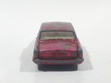 Vintage Lesney Products Matchbox No. 24 Rolls Royce Silver Shadow Red Die Cast Toy Car Vehicle with Opening Trunk